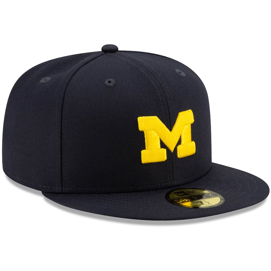 GORRA AJUSTADA 59FIFTY EVERGREEN BASIC DE MICHIGAN WOLVERINES