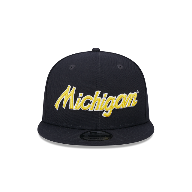 MICHIGAN WOLVERINES EVERGREEN SCRIPT 9FIFTY SNAPBACK