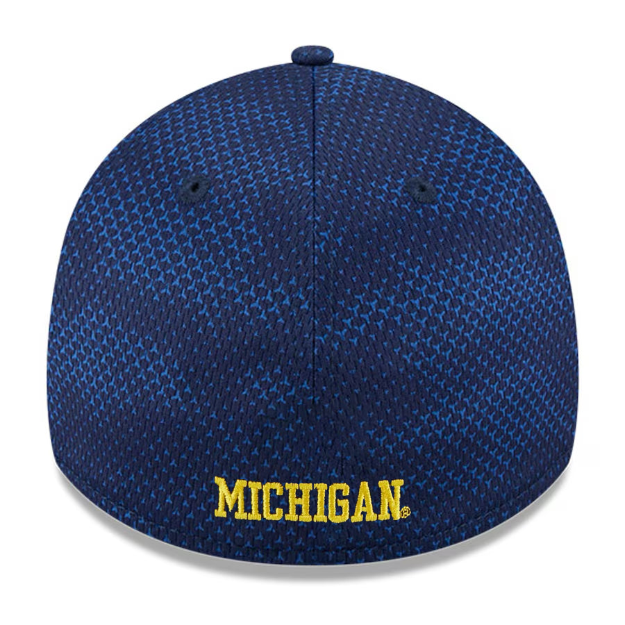 MICHIGAN WOLVERINES 2024 TEAM 39THIRTY FLEX FIT HAT - NAVY