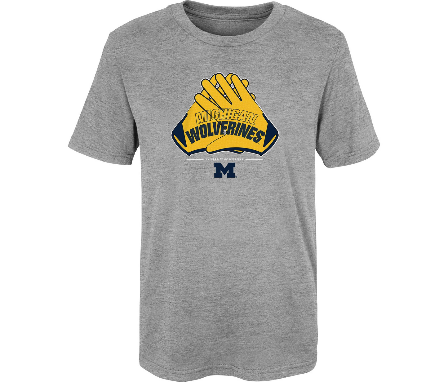 MICHIGAN WOLVERINES YOUTH HANDS UP T-SHIRT