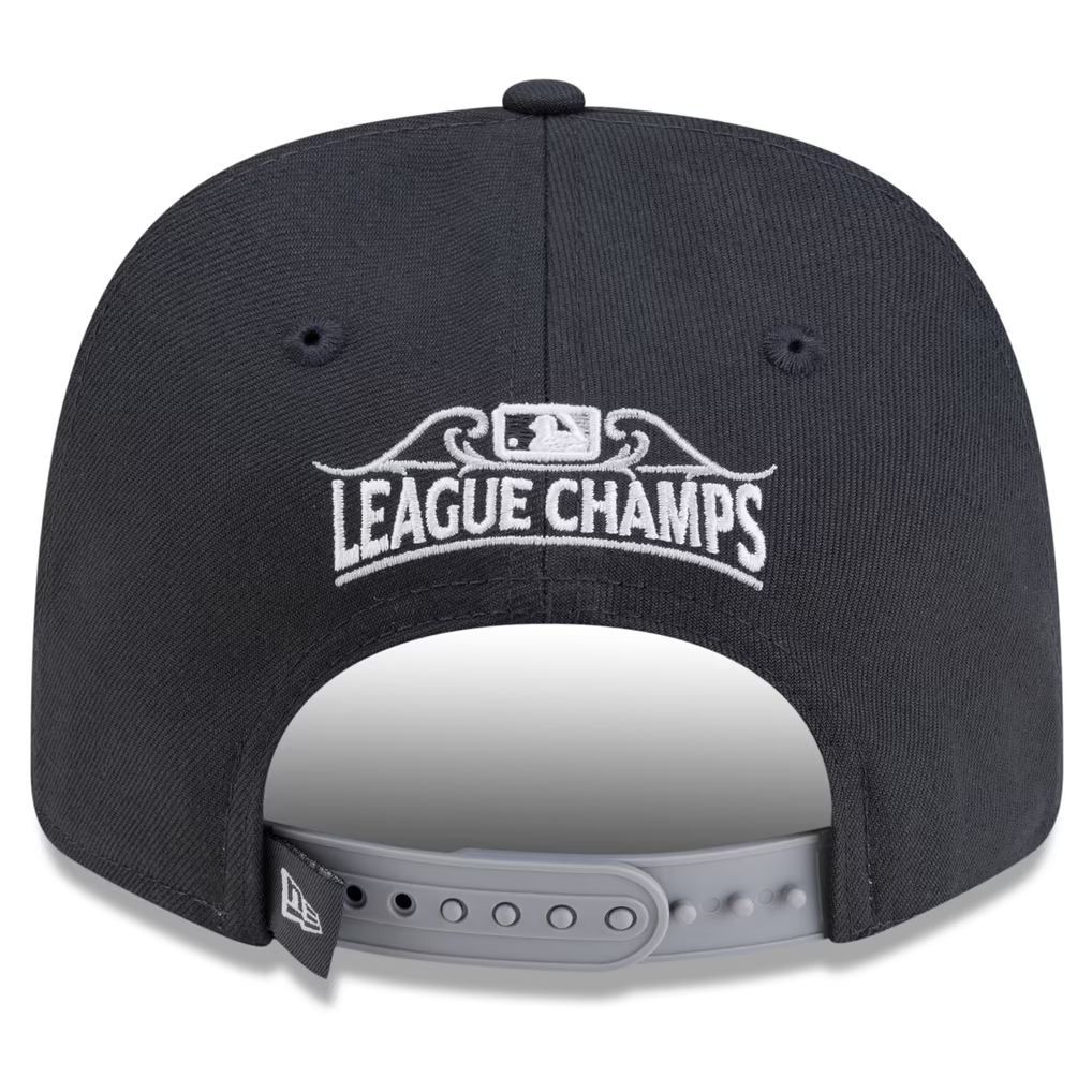 MILWAUKEE BREWERS 2026 NLCS CHAMPIONS LOCKER ROOM 9SEVENTY STRETCH-SNAPBACK HAT - CHARCOAL