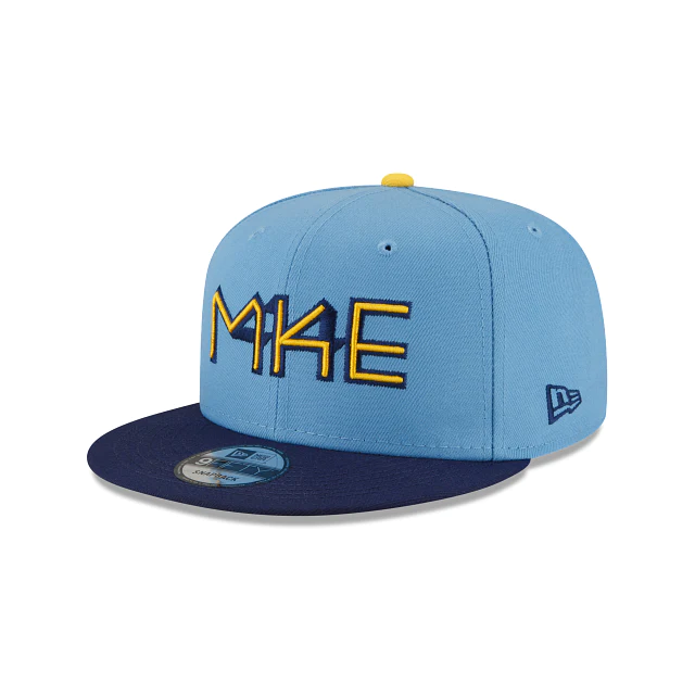 MILWAUKEE BREWERS MEN'S CITY CONNECT 9FIFTY SNAPBACK HAT