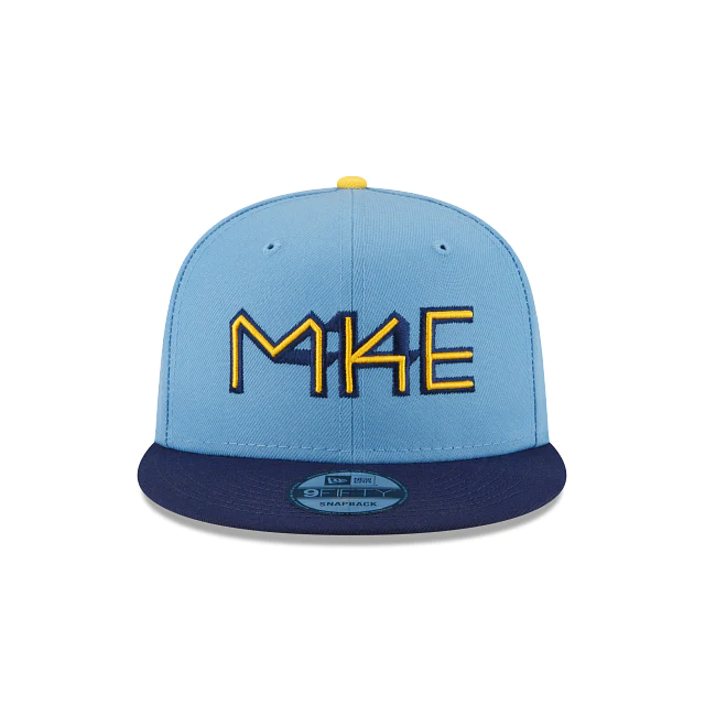 MILWAUKEE BREWERS MEN'S CITY CONNECT 9FIFTY SNAPBACK HAT