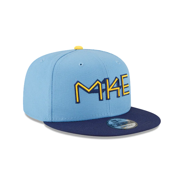 MILWAUKEE BREWERS MEN'S CITY CONNECT 9FIFTY SNAPBACK HAT