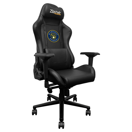 MILWAUKEE BREWERS XPRESSION PRO GAMING CHAIR WITH PRIMARY LOGO