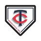 MINNESOTA TWINS HOMEPLATE EDGELITE LED WALL DECOR