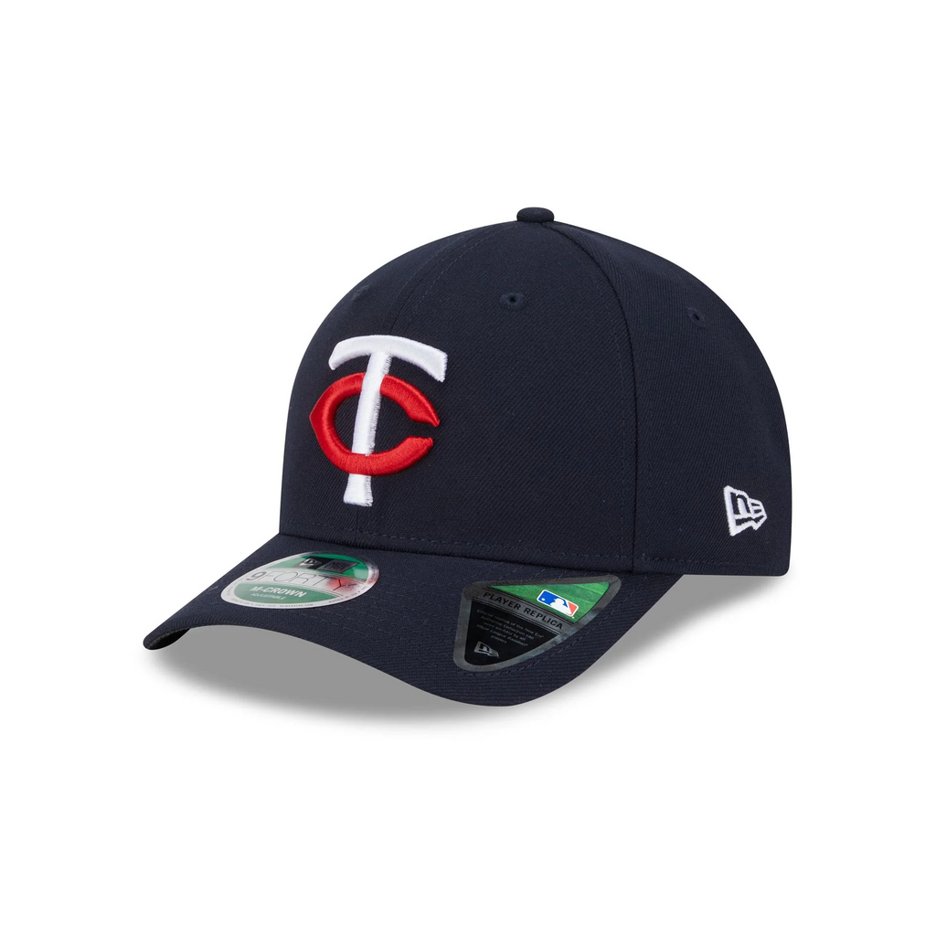 MINNESOTA TWINS PLAYER REPLICA 9FORTY M-CROWN SNAPBACK ADJUSTABLE HAT - BLUE