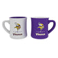 MINNESOTA VIKINGS 10OZ CERAMIC CUP 2-PIECE SET 