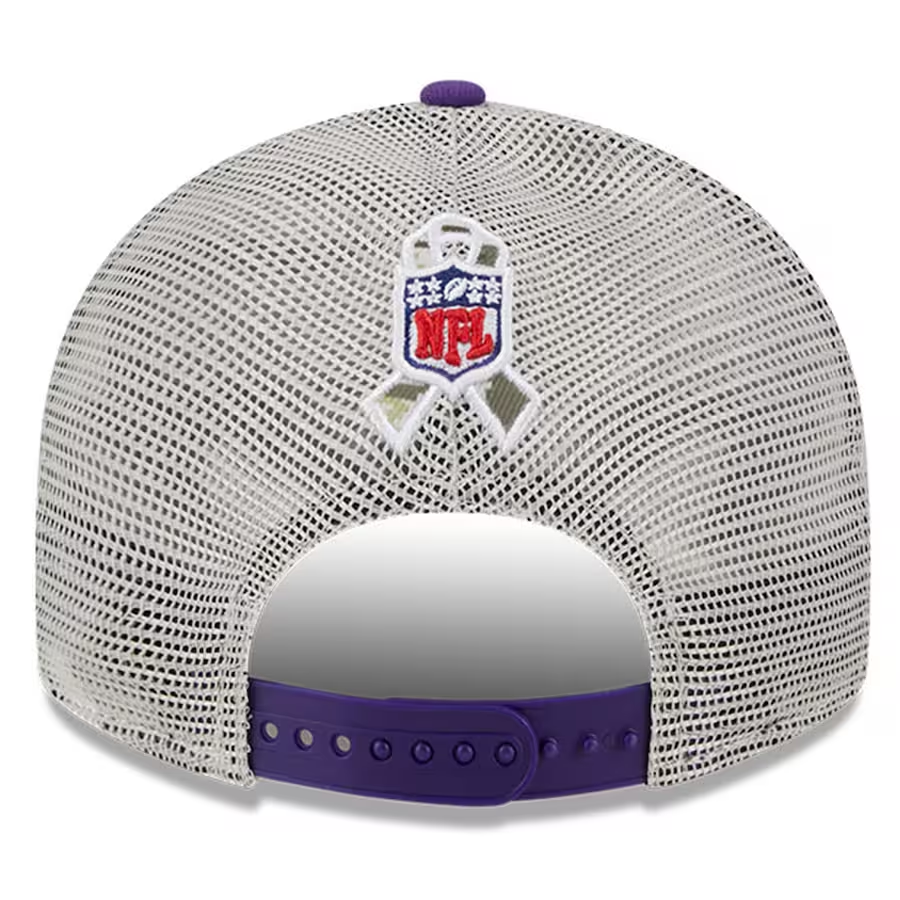 MINNESOTA VIKINGS 2023 SALUTE TO SERVICE LOW PROFILE 9FIFTY SNAPBACK