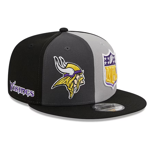 MINNESOTA VIKINGS 2023 SIDELINE 9FIFTY SNAPBACK - SHADOW