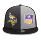 MINNESOTA VIKINGS 2023 SIDELINE 9FIFTY SNAPBACK - SHADOW