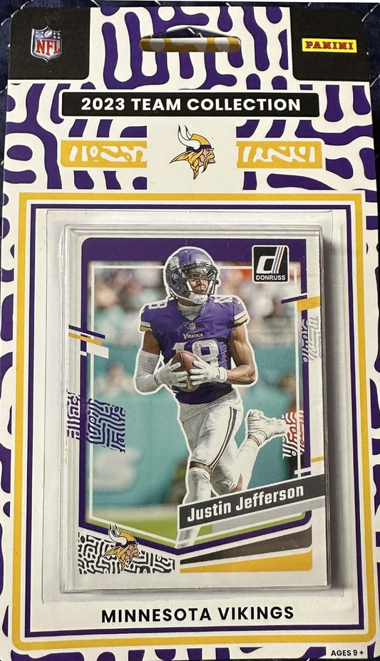 MINNESOTA VIKINGS 2023 TEAM SET BY DONRUSS