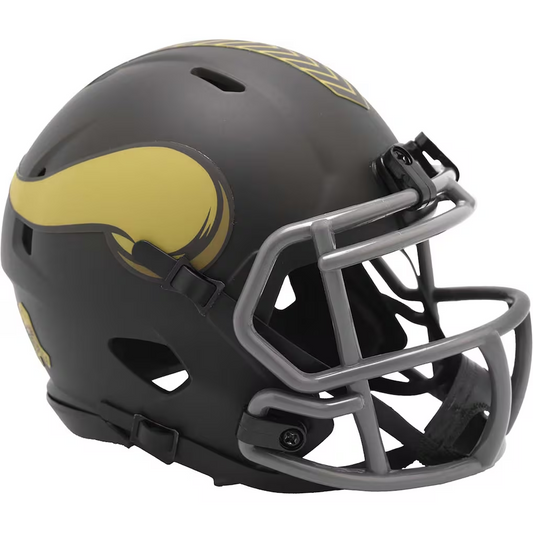 MINNESOTA VIKINGS 2025 NFL SALUTE TO SERVICE RIDDELL SPEED MINI HELMET