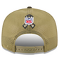 MINNESOTA VIKINGS 2025 NFL SALUTE TO SERVICE SPLIT PANEL 9FIFTY SNAPBACK HAT - DARK GREEN