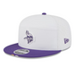 MINNESOTA VIKINGS 2025 NFL TRAINING CAMP 9FIFTY SPLIT PANEL SNAPBACK HAT - WHITE