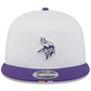 MINNESOTA VIKINGS 2025 NFL TRAINING CAMP 9FIFTY SPLIT PANEL SNAPBACK HAT - WHITE