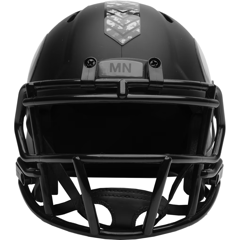 MINNESOTA VIKINGS 2026 NFL SALUTE TO SERVICE RIDDELL SPEED MINI HELMET