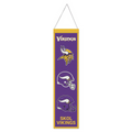 MINNESOTA VIKINGS 8" X 32" BANNER DE LANA EVOLUTION