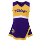 MINNESOTA VIKINGS GIRLS CHEER CAPTAIN SET WITH BLOOMERS