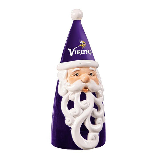 MINNESOTA VIKINGS LED SANTA  8" STATUARY