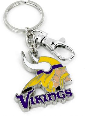 MINNESOTA VIKINGS LOGO HEAVYWEIGHT KEYCHAIN – JR'S SPORTS
