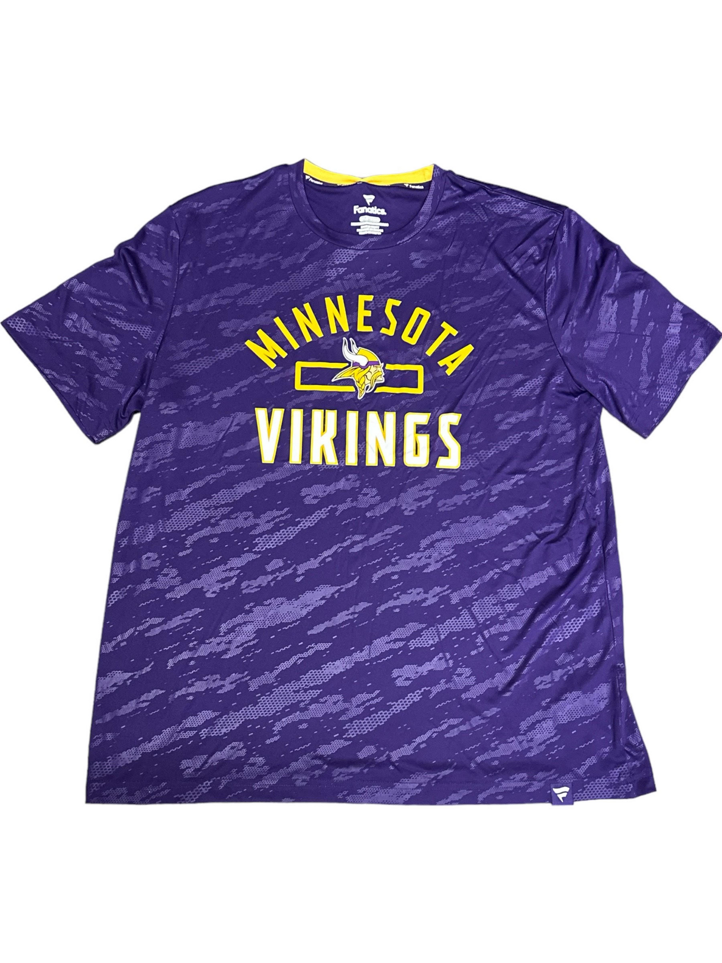 MINNESOTA VIKINGS MEN'S TEAM STEALTH ARCH TEE
