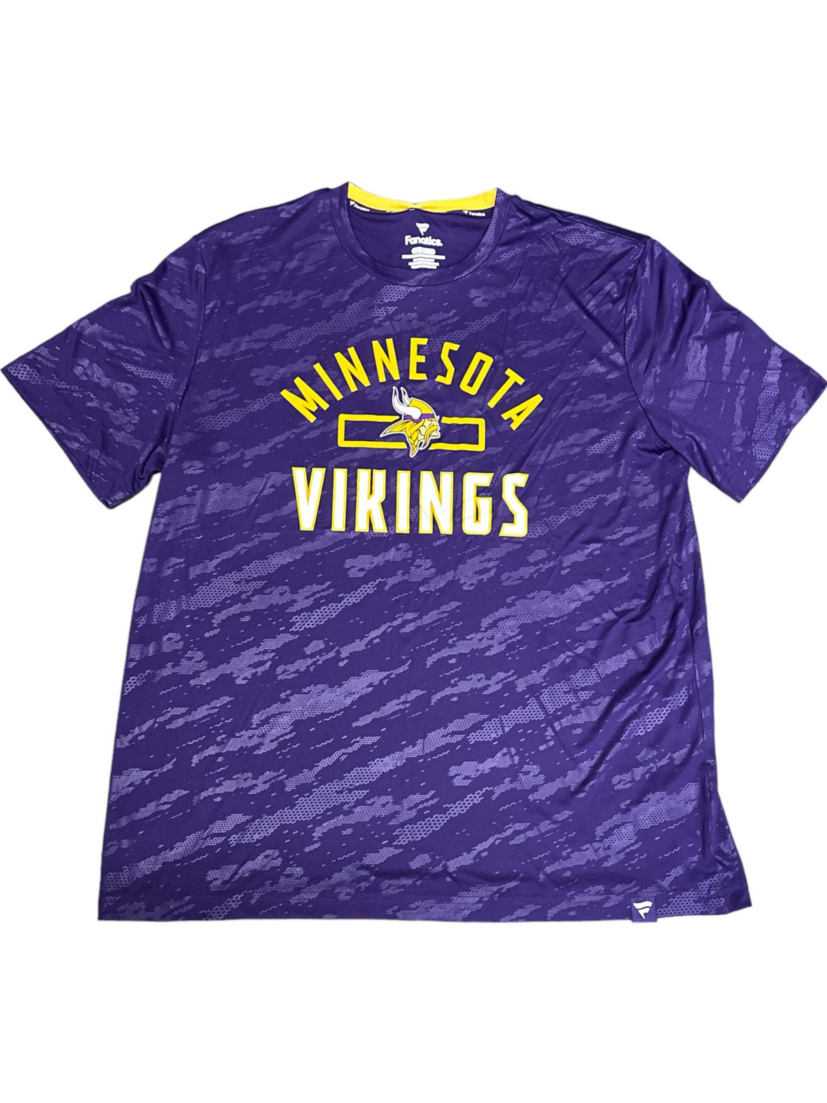 CAMISETA STEALTH ARCH DEL EQUIPO DE HOMBRES DE LOS VIKINGOS DE MINNESOTA