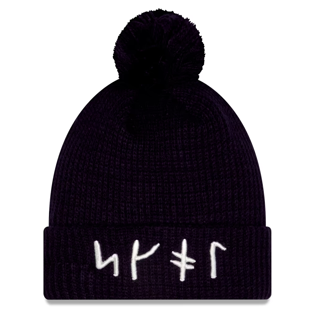 MINNESOTA VIKINGS NEW ERA 2026 RIVALRY SIDELINE COLLECTION CUFFED KNIT - PURPLE