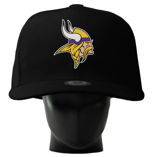 MINNESOTA VIKINGS NOGGIN OVERSIZED HAT - BLACK