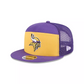 MINNESOTA VIKINGS OUTDOOR SPLIT PANEL TRUCKER 9FIFTY SNAPBACK HAT