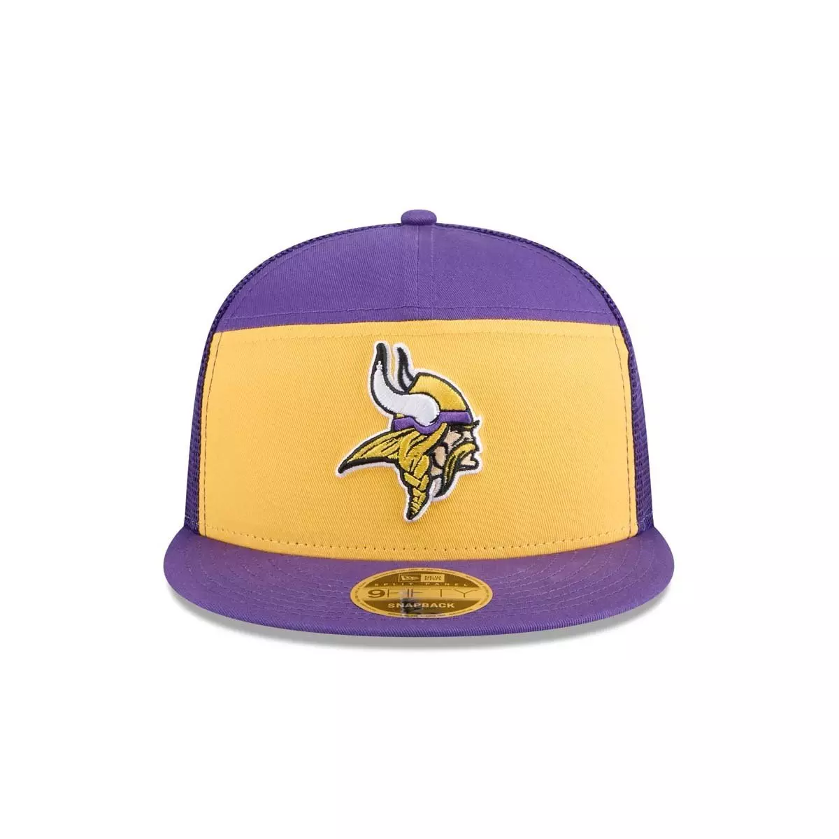 MINNESOTA VIKINGS OUTDOOR SPLIT PANEL TRUCKER 9FIFTY SNAPBACK HAT