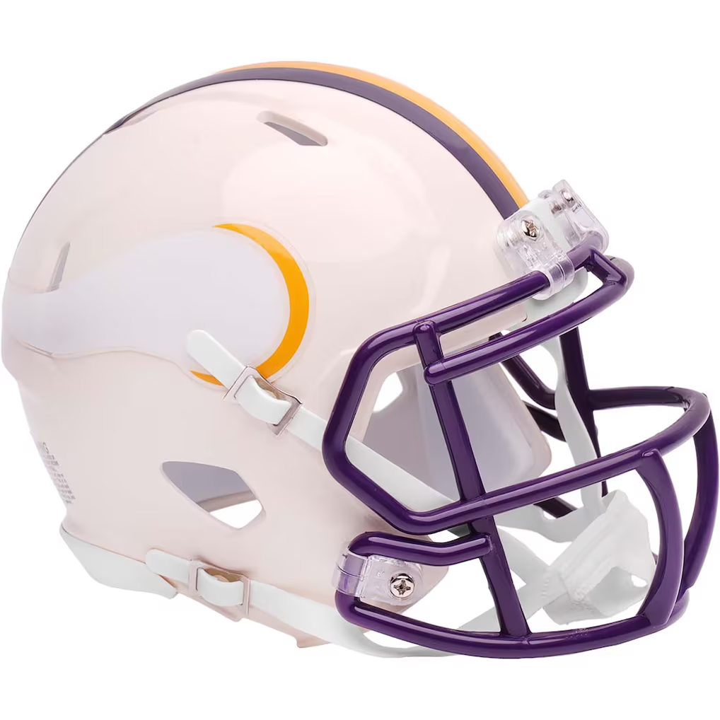 MINNESOTA VIKINGS RETRO COLLECTION RIDDELL SPEED MINI HELMET