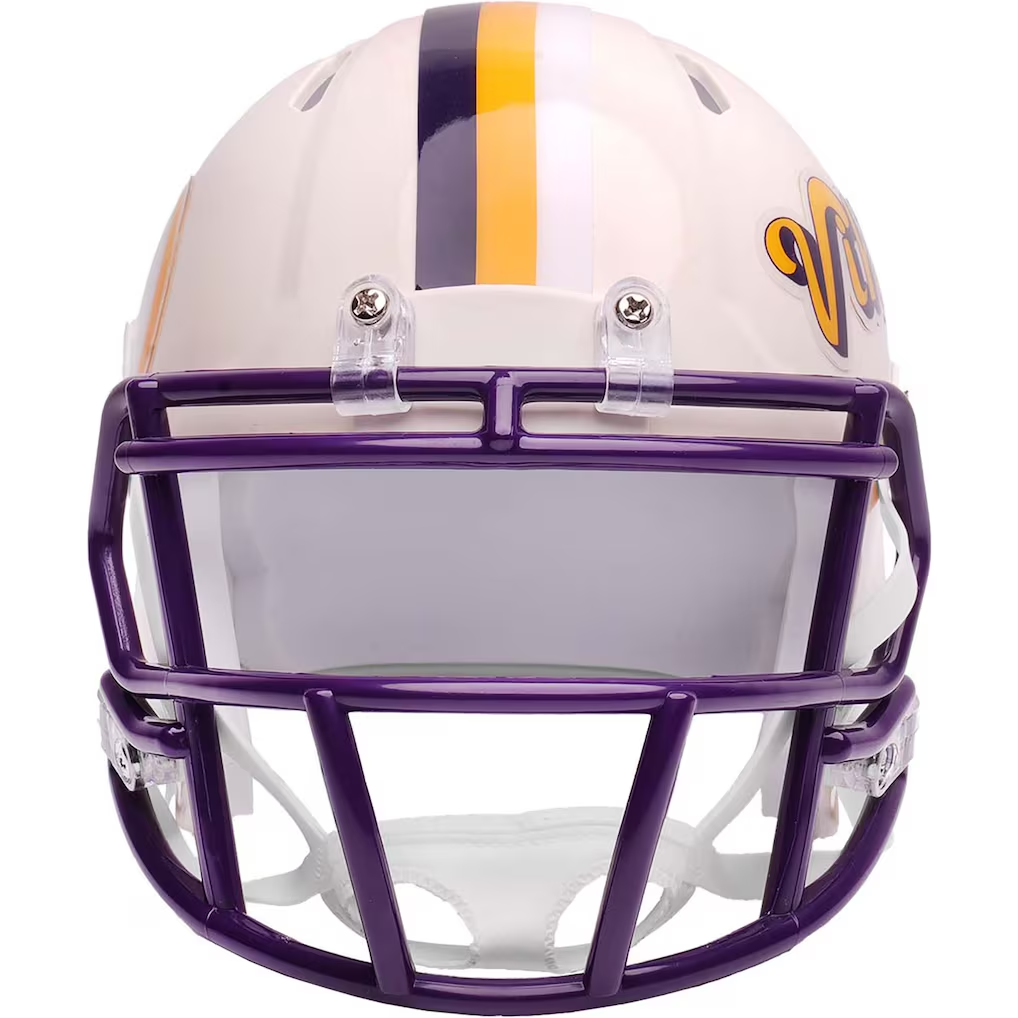 MINNESOTA VIKINGS RETRO COLLECTION RIDDELL SPEED MINI HELMET
