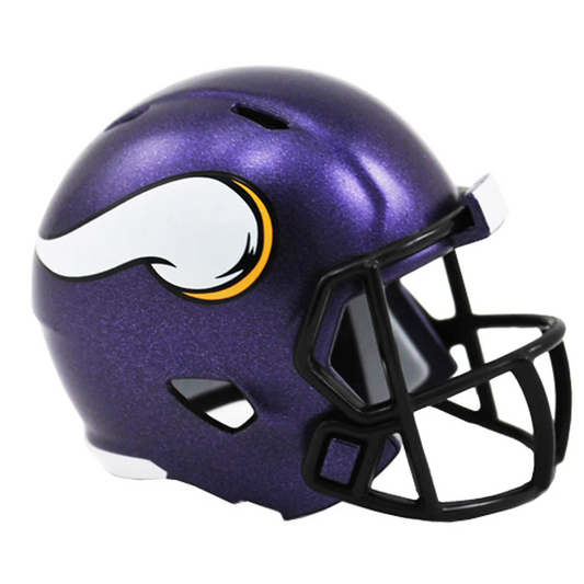 MINNESOTA VIKINGS RIDDELL POCKET PRO SPEED HELMET