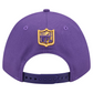 MINNESOTA VIKINGS TEAM COLLECTION 9FORTY M-CROWN SNAPBACK ADJUSTABLE HAT - PURPLE