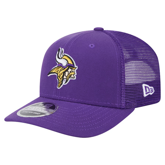 MINNESOTA VIKINGS TEAM COLLECTION 9SEVENTY STRETCH SNAP ADJUSTABLE HAT - PURPLE