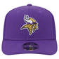 MINNESOTA VIKINGS TEAM COLLECTION 9SEVENTY STRETCH SNAP ADJUSTABLE HAT - PURPLE