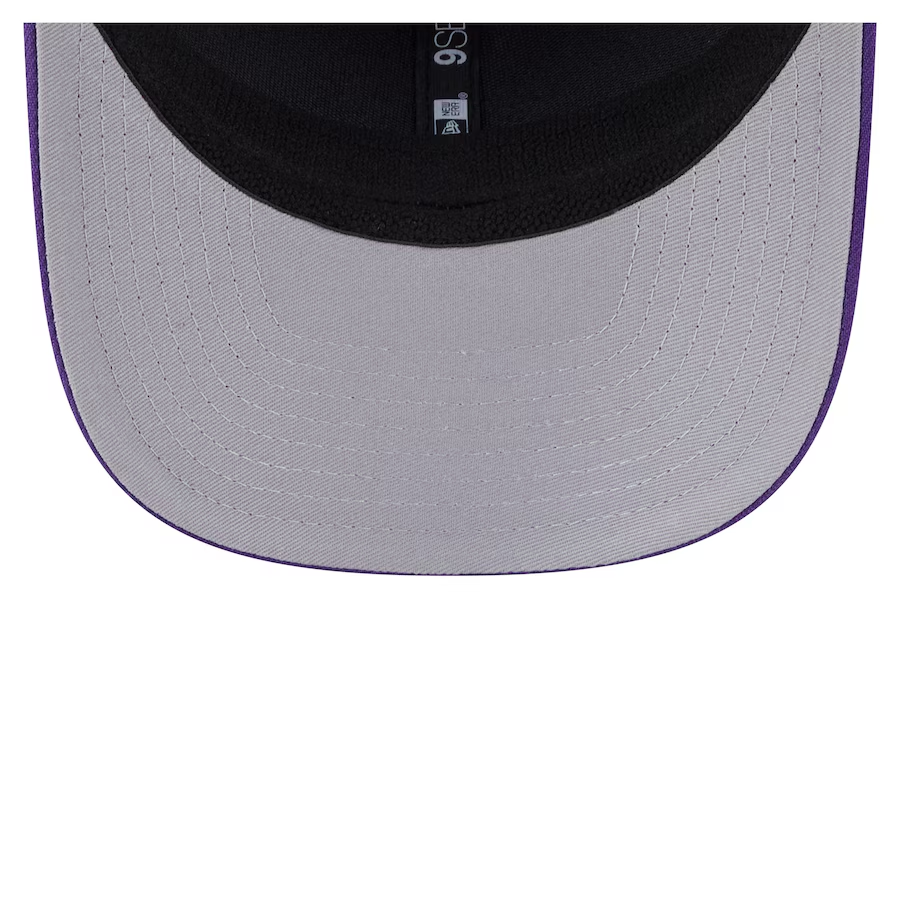 MINNESOTA VIKINGS TEAM COLLECTION 9SEVENTY STRETCH SNAP ADJUSTABLE HAT - PURPLE