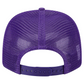MINNESOTA VIKINGS TEAM COLLECTION 9SEVENTY STRETCH SNAP ADJUSTABLE HAT - PURPLE