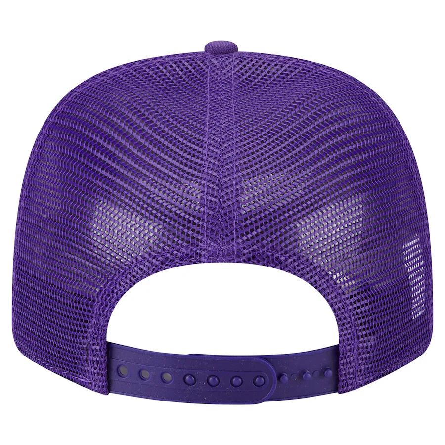 MINNESOTA VIKINGS TEAM COLLECTION 9SEVENTY STRETCH SNAP ADJUSTABLE HAT - PURPLE