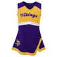 MINNESOTA VIKINGS TODDLER CHEER CAPTAIN SET WITH BLOOMERS