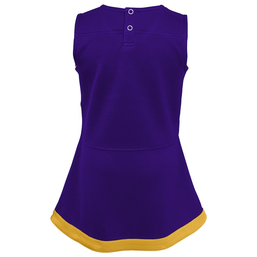 MINNESOTA VIKINGS TODDLER CHEER CAPTAIN SET WITH BLOOMERS
