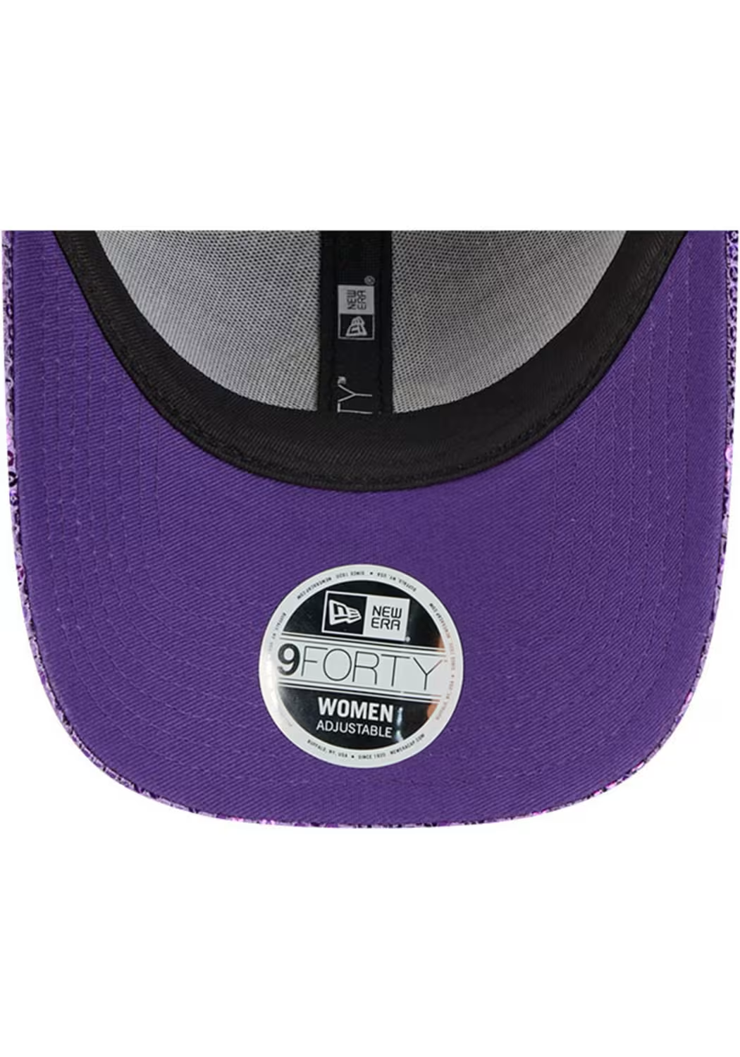 MINNESOTA VIKINGS WOMEN'S SEQUIN 9FORTY ADJUSTABLE HAT - PURPLE