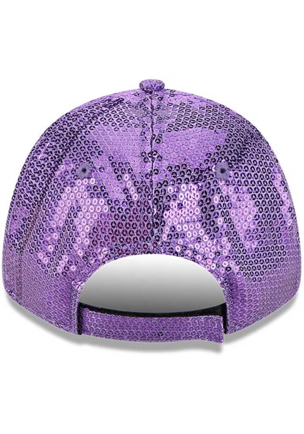 MINNESOTA VIKINGS WOMEN'S SEQUIN 9FORTY ADJUSTABLE HAT - PURPLE