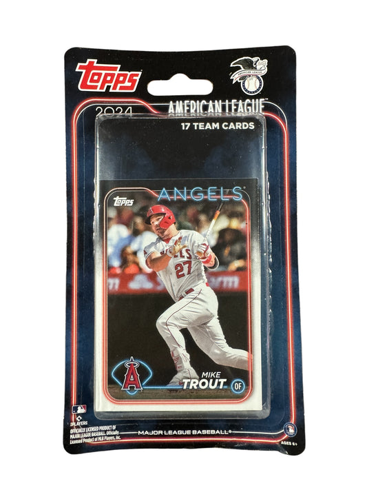 MLB AMERICAN LEAGUE 2024 TOPPS TEAM SET