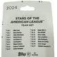 MLB AMERICAN LEAGUE 2024 TOPPS TEAM SET