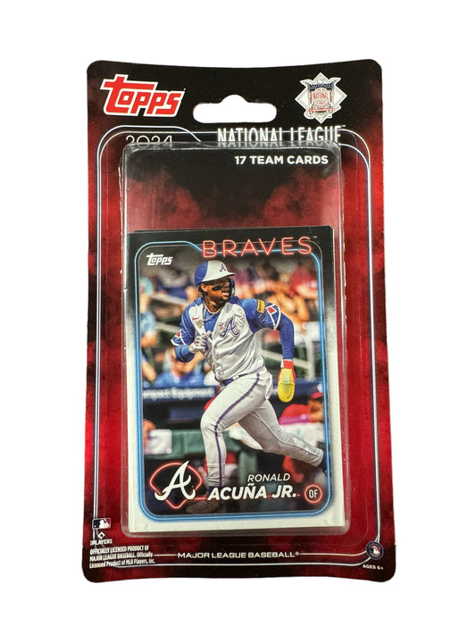 MLB NATIONAL LEAGUE 2024 TOPPS TEAM SET