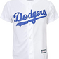 MOOKIE BETTS KIDS REPLICA LOS ANGELES DODGERS JERSEY-BLANCO