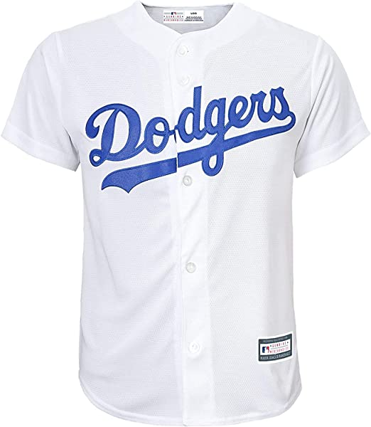 MOOKIE BETTS KIDS REPLICA LOS ANGELES DODGERS JERSEY-BLANCO