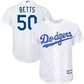 MOOKIE BETTS JUVENIL REPLICA LOS ANGELES DODGERS JERSEY-BLANCO